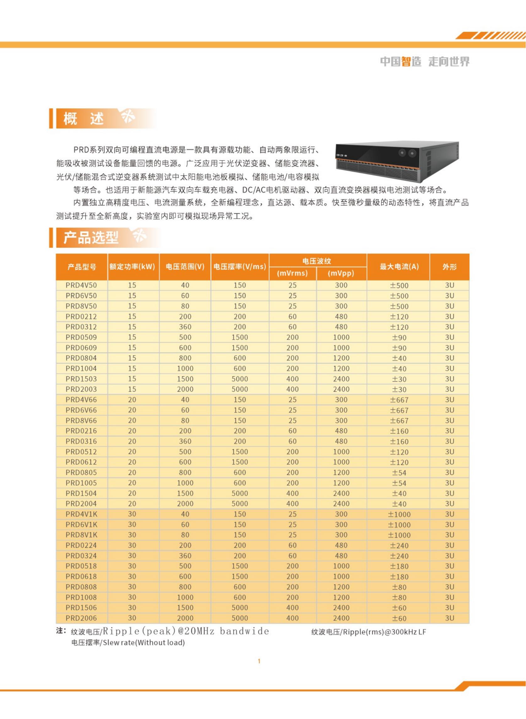 双向可编程直流电源