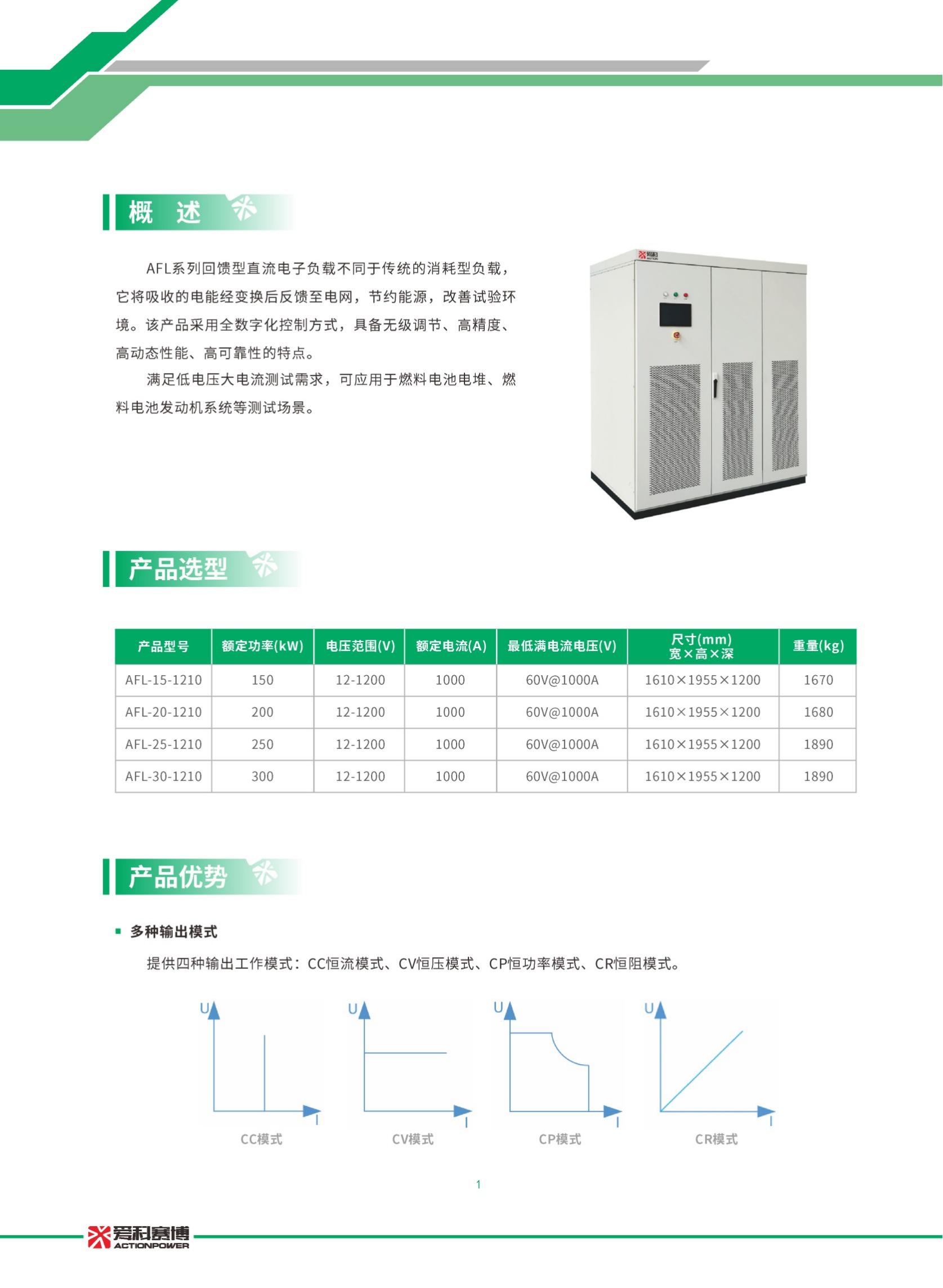 回馈型直流电子负载