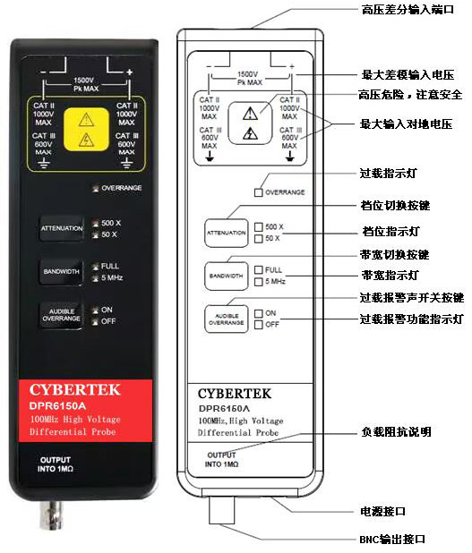 示波器差分探头